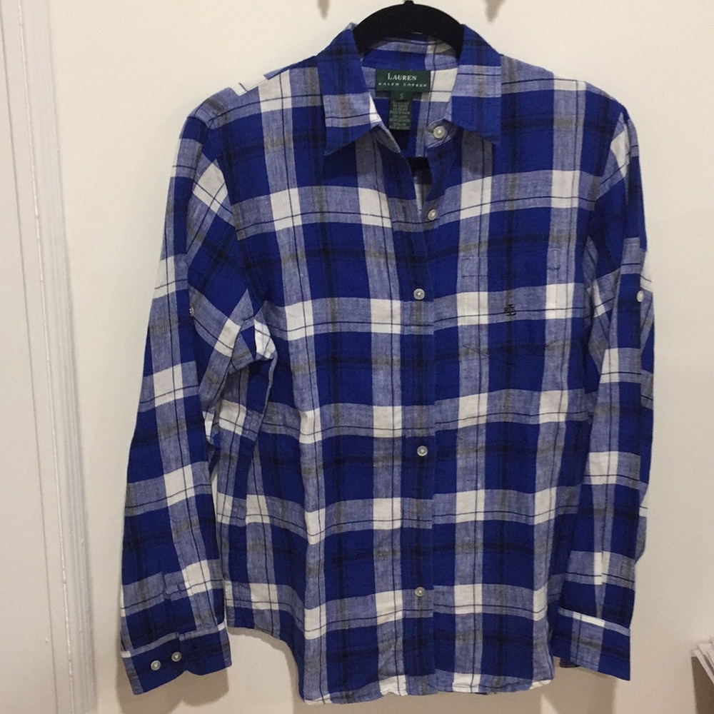 100% Linen, Lauren by Ralph Lauren Shirt